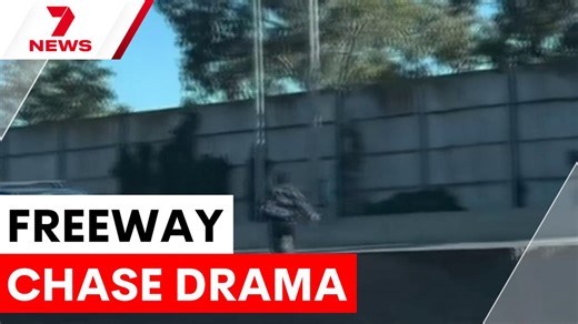 Dramatic car chase on Telemarine freeway