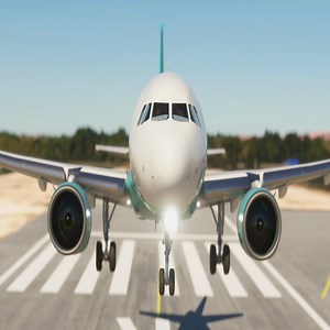 Up-close Look at Airbus A320NEO Landing at Riga Airport || Microsoft Flight Simulator🛬✈ #microsoftflightsimulator2020 #airbusa320neo #A320neo #plane #landing #aviation #MicrosoftFlightSimulator #airbus | 𝗕 𝗟 𝗔 𝗖 𝗞 𝟰 𝟮 𝟬