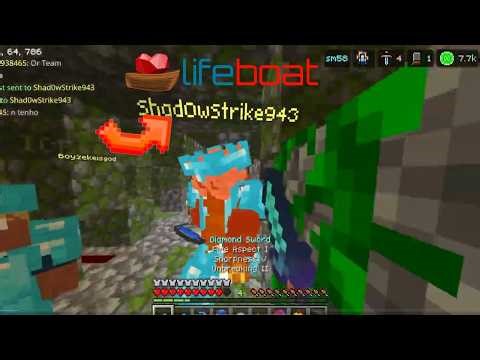I Hunted STACKED PLAYERS ON "LIFEBOAT SURVIVAL SMP"