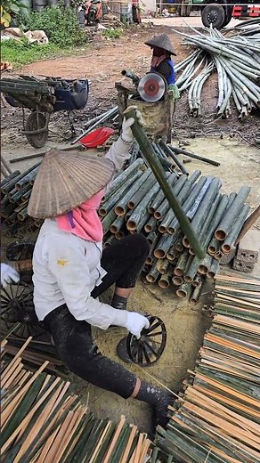 Bamboo toothpick factory . 338 . #bamboo #facility #toothpick