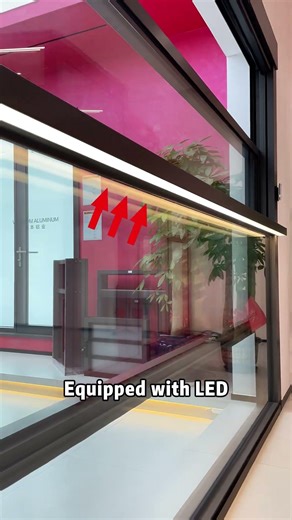 150 Motorized Vertical Sliding Window