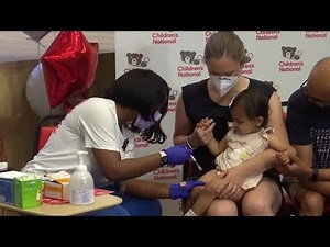 U.S. babies, tots get their first COVID shots