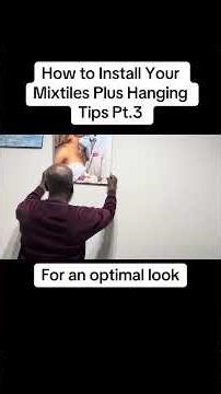 Pt3. How to Install Your Mixtiles +Hanging Tips! #mixtiles #homedecor #photography #wedding #family