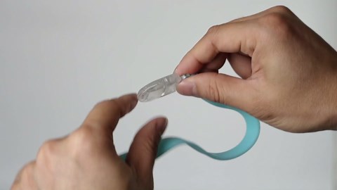 Silicone Pacifier Clip with Adapter Ring for Philips Avent Soothie, 2 Pack One-Piece Soft Binky Clips Holder for Baby Boys Girls, Anti-Loss Paci Clips for Baby Shower Newborn Essentials