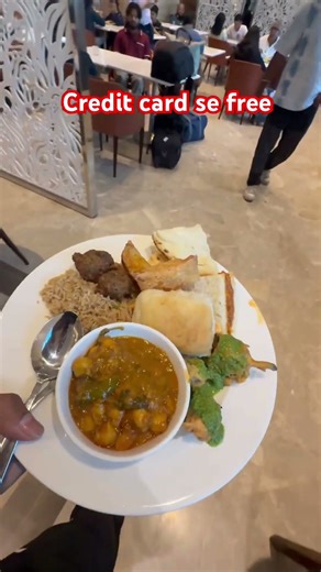 Adani Lounge Mumbai terminal 2 airport | Credit card benefits #travel #ytshorts