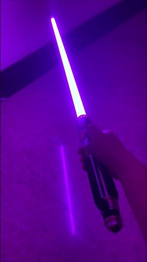 Mace Windu Neopixel Lightsaber Replica | Windu Inspired Combat Saber for Cosplay & Dueling
