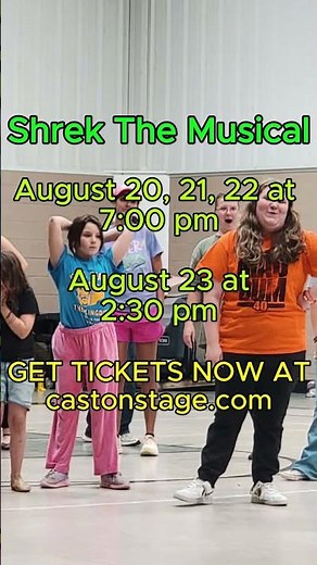 Shrek The Musical | Valdese, NC #shrek #shrekthemusical #theatre