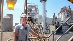 A biomass energy plant in Snowflake helps power forest thinning on post-fire landscapes