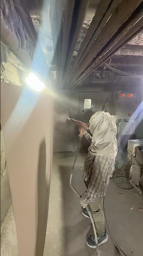 Powder Coating Spray Color Process