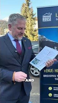 Liberland President announcing the development plan for 2026