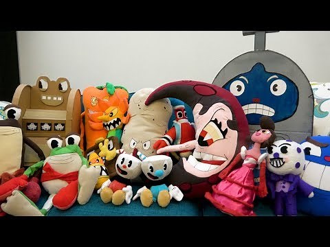 Huge Cuphead Plush Collection