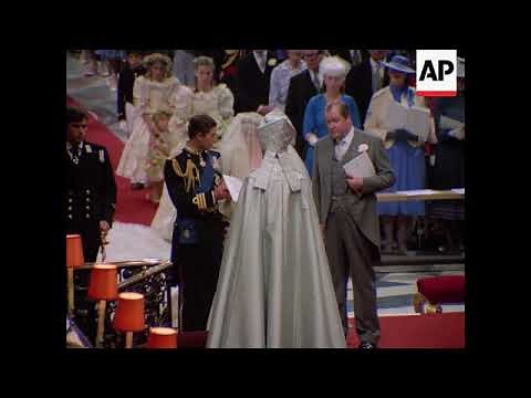 THE ROYAL WEDDING - PRINCE CHARLES AND LADY DIANA SPENCER - SOUND