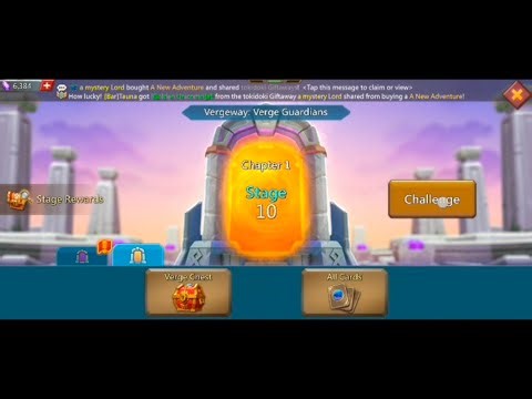 Lords Mobile chapter 1 stage 10 easy