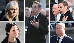 Famous faces from the worlds of TV, music and politics arrive for Gay Byrne's funeral - Extra.ie