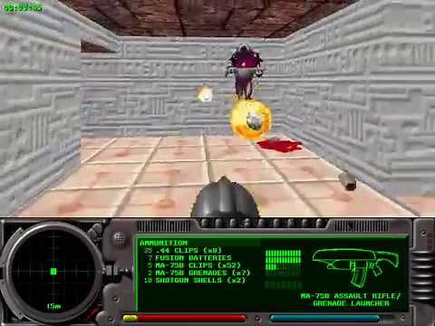 Marathon 2: Durandal Total Carnage playthrough in 1:59:20 RTA