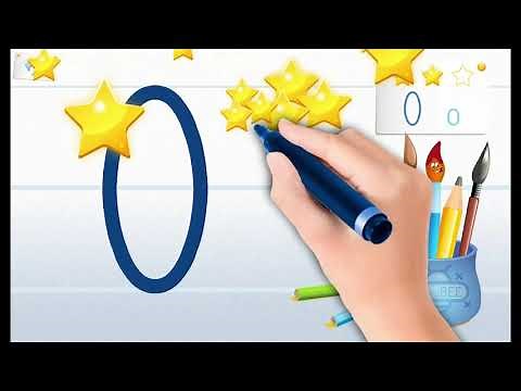 ak napisać literę O – Nauka pisania dla dzieci | Alfabet polski krok po kroku