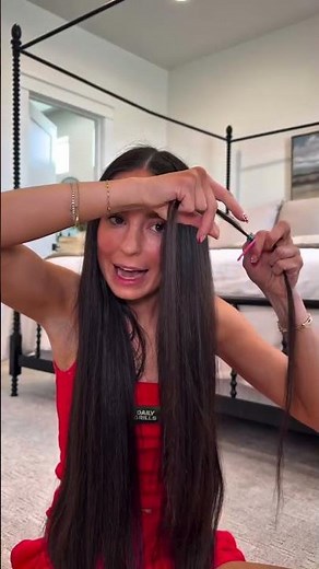 Hair bead tutorial 🤭😍❤️🤍💙 I was obsessed with how ivory’s hair beads turned out so I had to try