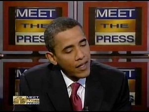 Tim Russert Interviews Barack Obama - Iraq/Foreign Policy