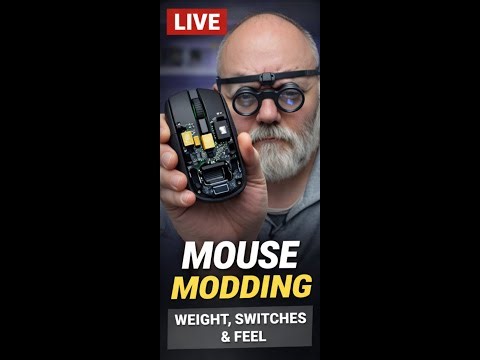 Live Mouse Modding (Vertical) | Finalmouse