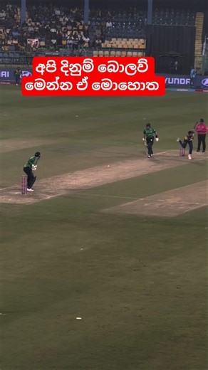 අපි දිනුවා බොලව් ❤️ #t20worldcup #crickethighlight #highlight #matheeshapathirana