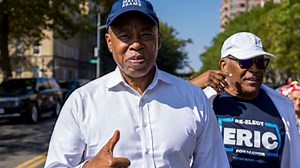BREAKING: New York Mayor Eric Adams said on Sunday that he is dropping out of the mayoral race, abandoning his campaign for re-election. https://www.msnbc.com/top-stories/latest/eric-adams-drops-out-new-york-mayor-rcna231491 | MS NOW