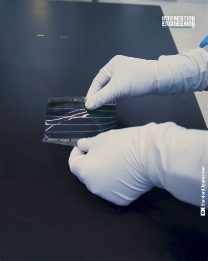 2.1M views · 26K reactions | MIT engineers have developed an ultralight fabric solar cell that can transform virtually any surface into a power source. Here’s how they work.  #engineering | Interesting Engineering | Facebook