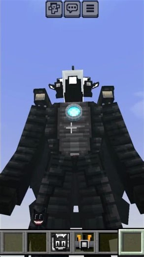 cartoon cat vs titan cameraman fight in minecraft #shorts #minecraft