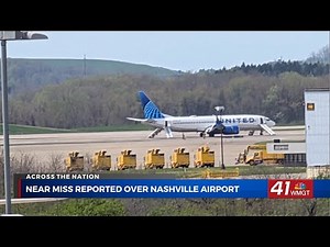 Near miss in Nashville and bomb scares spark weekend travel chaos