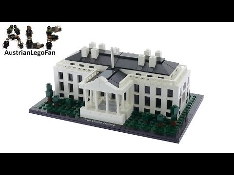 Lego Architecture 21006 The White House Speed Build