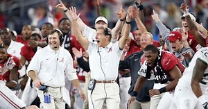 Saban goes on boat rides with Dabo but can't dance