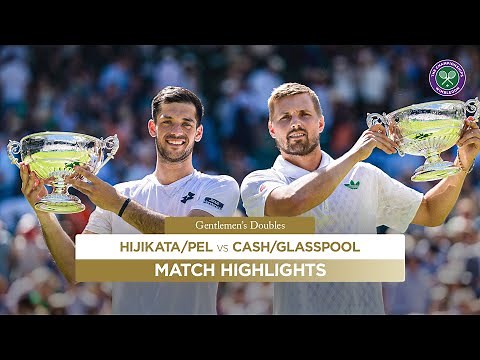 Making history! | Hijikata/Pel vs Glasspool/Cash | Highlights | Wimbledon 2025