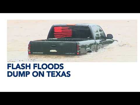 Days of relentless rain bring flash floods to central Texas