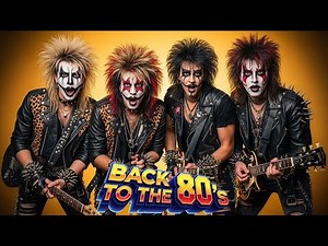 Kiss, Metallica, Bon Jovi, Duran Duran, AC/DC, Europe- Unforgettable 80s Heavy Metal —Retro Rock Mix