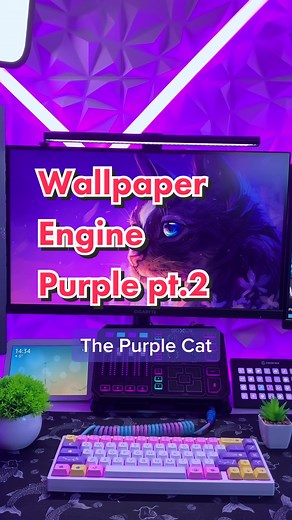 Best Purple Wallpapers on Wallpaper Engine | Tech Tips & PC Setups