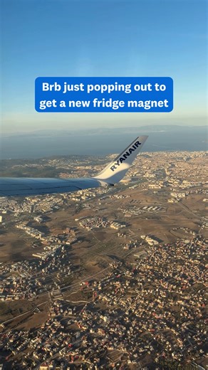 Our fridge door was looking a bit empty… so we headed on holiday to fix it. 🌍 ✨ Rate our souvenir dedication in the comments 👇 | loveholidays