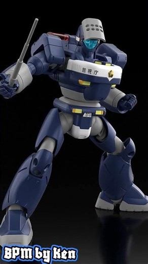 NEW MODEROID Mobile Police Patlabor - Python #shorts #moderoid #patlabor #python