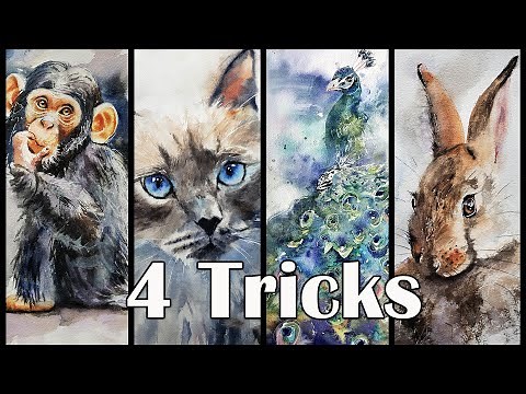 4 Advanced Watercolor Techniques - 4 Tricks That Have Transformed my Art