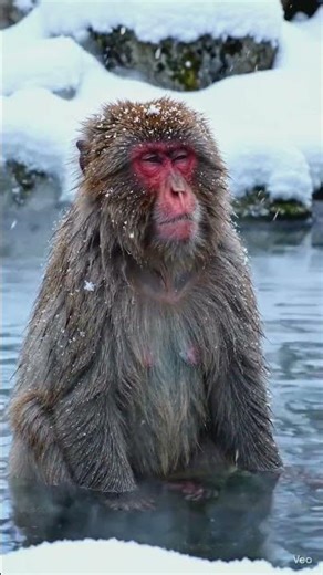 Frozen Fight: Monkey in Ice 4K