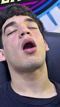 Today we did a side labret (lip piercing). Here's the result! #lippiercing #labret