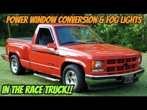 GMT400 Power Window Conversion!