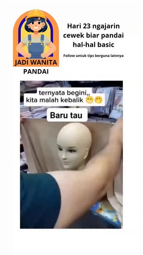 Jadi Wanita Pandai | Tips & Tricks DIY on Instagram: "✨ Pernah nggak sih pashmina udah rapi, tapi ternyata… kebalik? 😅 Ini dia cara memasang pashmina yang benar biar gak salah sisi lagi! 👉 Simpel, rapi, dan tetap elegan dipakai seharian~ 🌸 Coba deh praktekin sekarang biar tampil makin percaya diri! Follow @jadiwanietapandai buat tips hijab dan trik sehari-hari lainnya 💕 #HijabTutorial #PashminaStyle #HijabRapi #TutorialHijab #PashminaTutorial #JadiWanitaPandai"