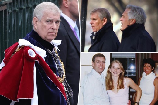 Prince Andrew free to travel abroad as FBI ends probe into royal’s Jeffrey Epstein links