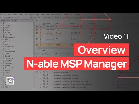 Overview: N-able MSP Manager