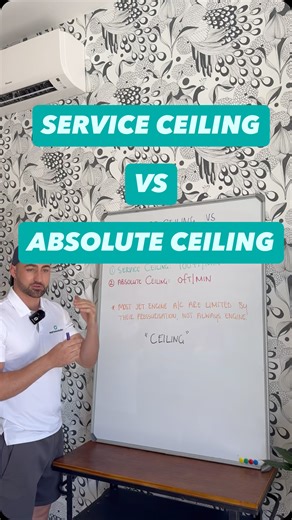 ExamRevolution | Understanding the difference between Service Ceiling and Absolute Ceiling is critical for every student pilot. It’s not just theory, it... | Instagram
