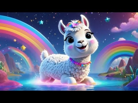 Oops! The Baby Llama’s Colorful Mess | Nursery Rhymes for Kids & Baby Songs