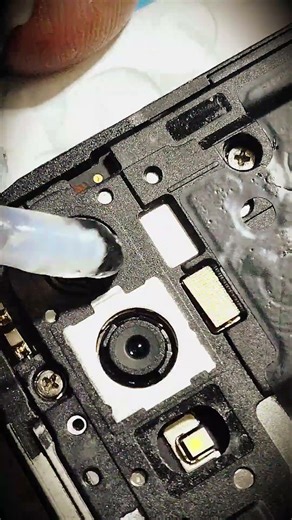 Dirty Phone Camera → Crystal Clear 😱 | Satisfying Cleaning Video | #shorts //Nitin Telecom
