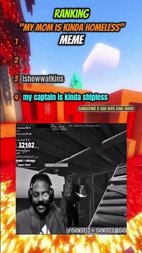 Ranking “My Mom Is Kinda Homeless” Memes 😂🔥 | IShowSpeed Meme Compilation