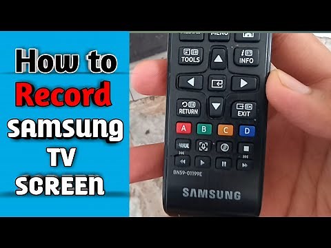 How to do screen recording in Samsung TV|Samsung Story Replay|2020|Hindi|Record TV|Samsung|