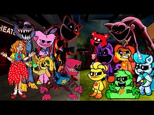 Poppy Playtime VS Smiling Critters | Friday Night Funkin' Mod (Poppy Playtime Chapter 3)