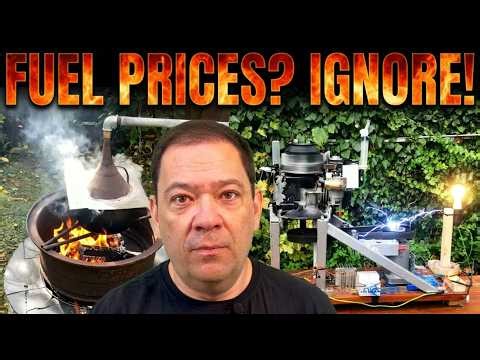 Running a Gasoline Engine on SMOKE? DIY Wood Gasifier